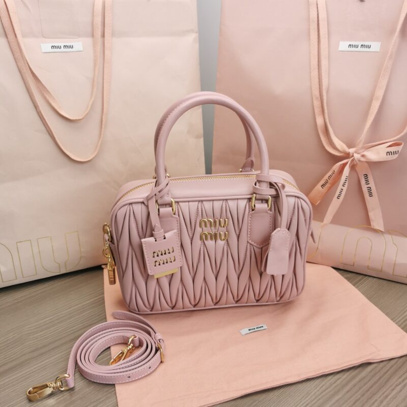 Replica Miu Miu Arcadie Medium Pink - Best Fake Designer Bags