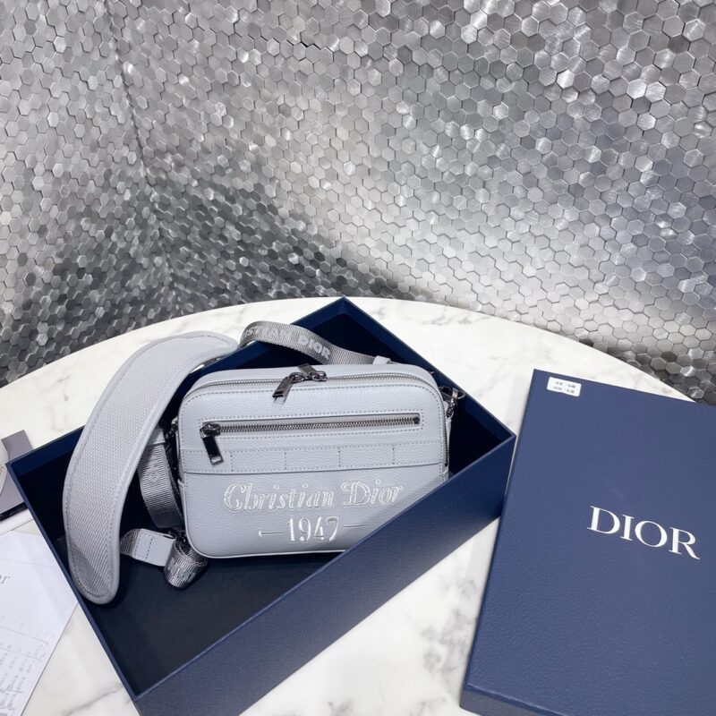 Replica Dior Safari Bag with Strap Sky Blue - Best Fake Designer Bags