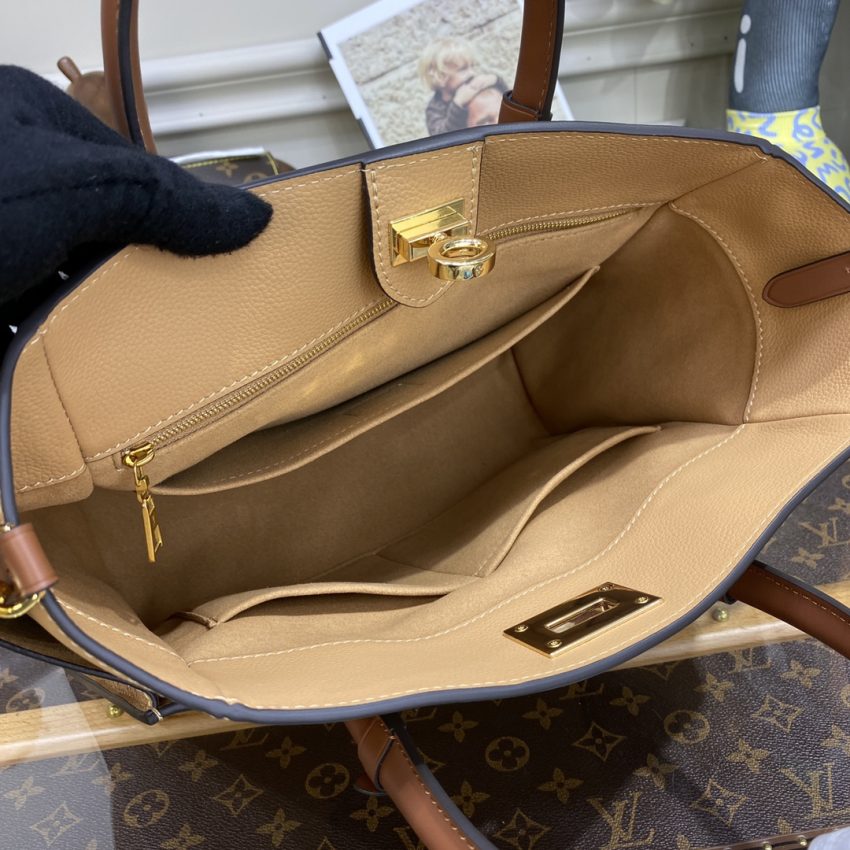 Replica Louis Vuitton On My Side Apricot - premium-grade designer purse dupe