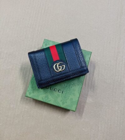 Replica Gucci Ophidia Compact Black Wallet - Best Fake Designer Bags