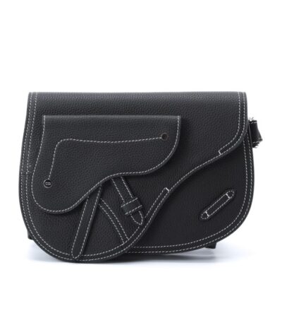 Replica Dior Saddle Shoulder Bag Black - Best Fake Designer Bags