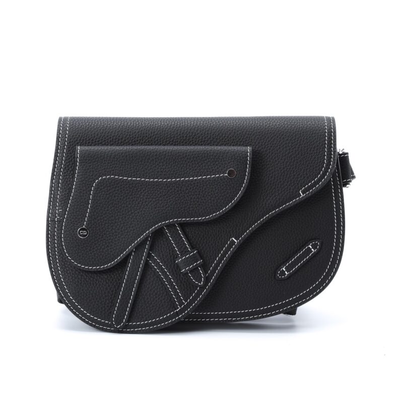 Replica Dior Saddle  Shoulder Bag Black - Best Fake Designer Bags