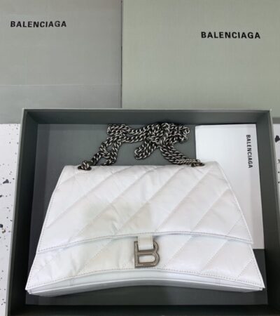 Replica Balenciaga Crush Large White - Best Fake Designer Bags