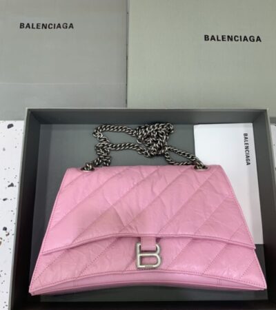 Replica Balenciaga Crush Large Pink - Best Fake Designer Bags