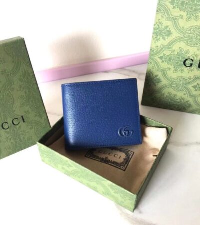 Replica Gucci Marmont Wallet Blue - Best Fake Designer Bags