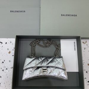 Replica Balenciaga Crush Small Silver - Best Fake Designer Bags