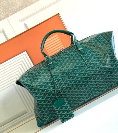 Replica Goyard Bowling 55 Bag Green - Best Fake Designer Bags