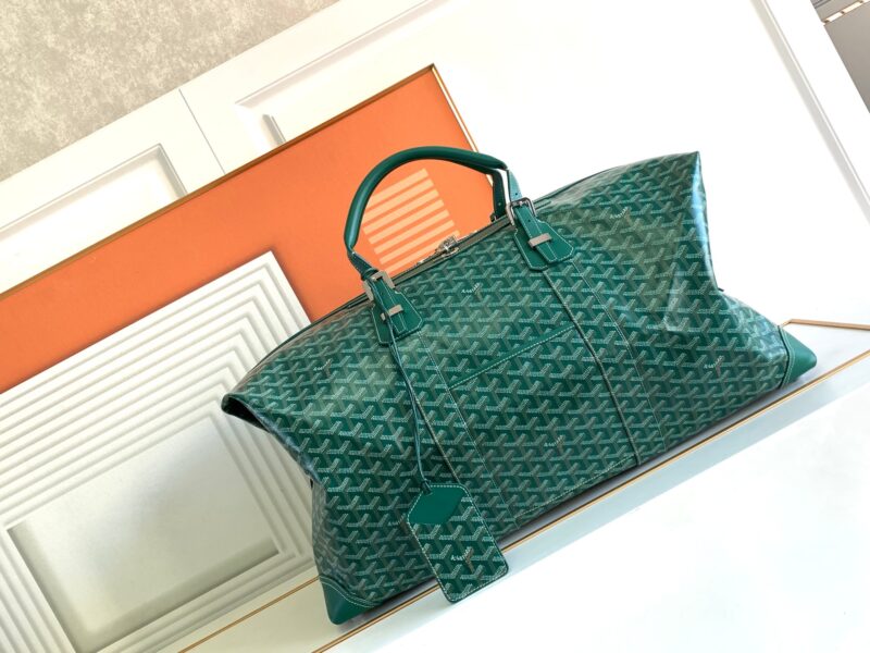 Replica Goyard Bowling 55 Bag Green - Best Fake Designer Bags