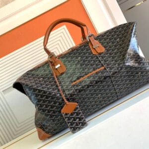 Replica Goyard Bowling 55 Bag Brown - Best Fake Designer Bags