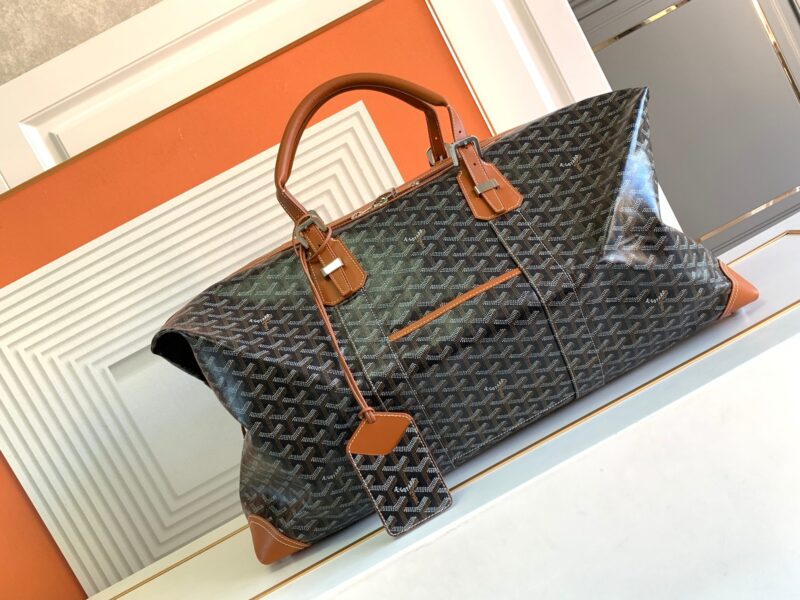 Replica Goyard Bowling 55 Bag Brown - Best Fake Designer Bags
