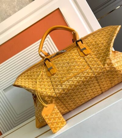 Replica Goyard Bowling 55 Bag Yellow - Best Fake Designer Bags