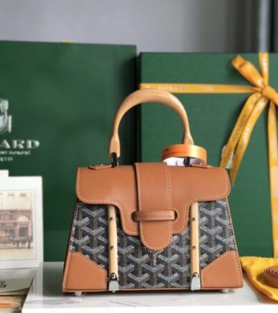 Replica Goyard Sigon Pm Brown - Best Fake Designer Bags
