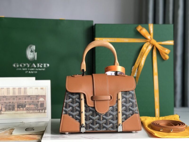 Replica Goyard Sigon Pm Brown - Best Fake Designer Bags