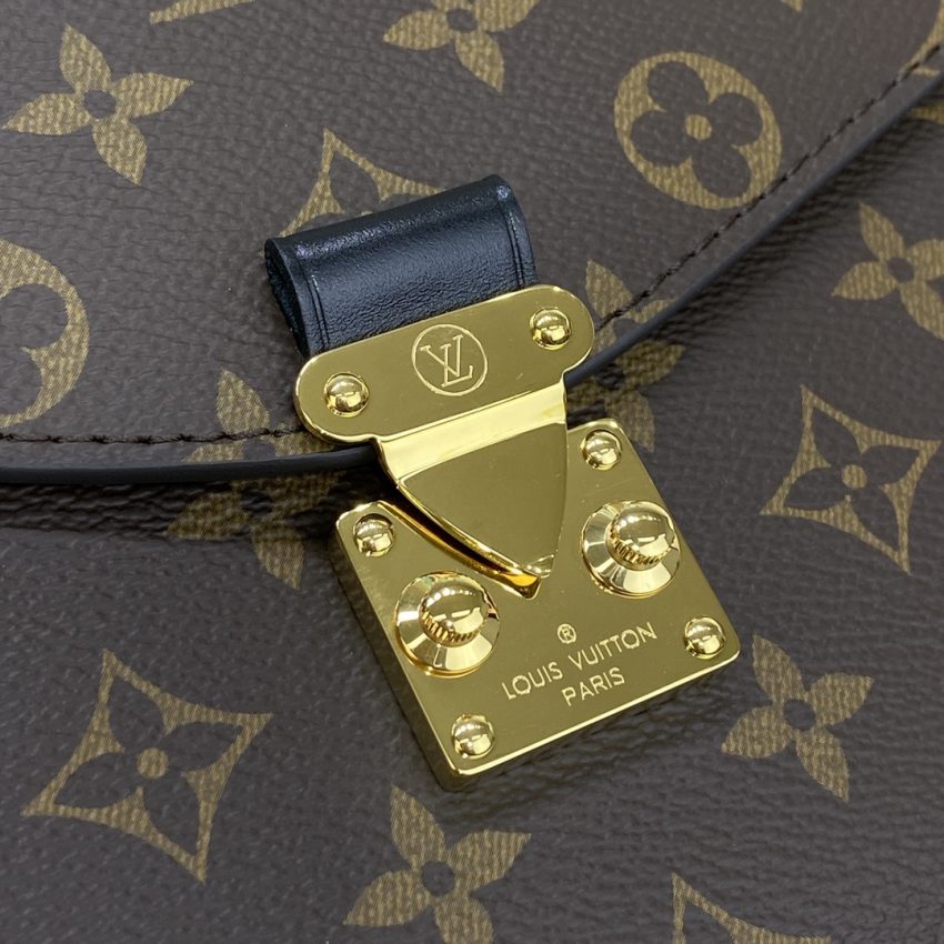 Replica Louis Vuitton Pochette Metis Shoulder Bag Brown - elite superclone designer purse