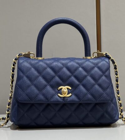 Replica CHANEL 23P Coco Blue - Best Fake Designer Bags