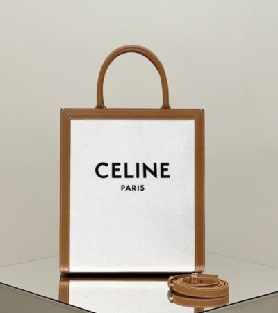 Replica Celine Triomphe Cabas Tote Small White - Best Fake Designer Bags