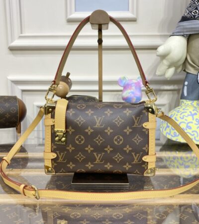 Replica Louis Vuitton Side Trunk Dark Brown - Best Fake Designer Bags