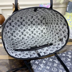 Replica Louis Vuitton Neverfull MM Denim - high-end fake designer purse