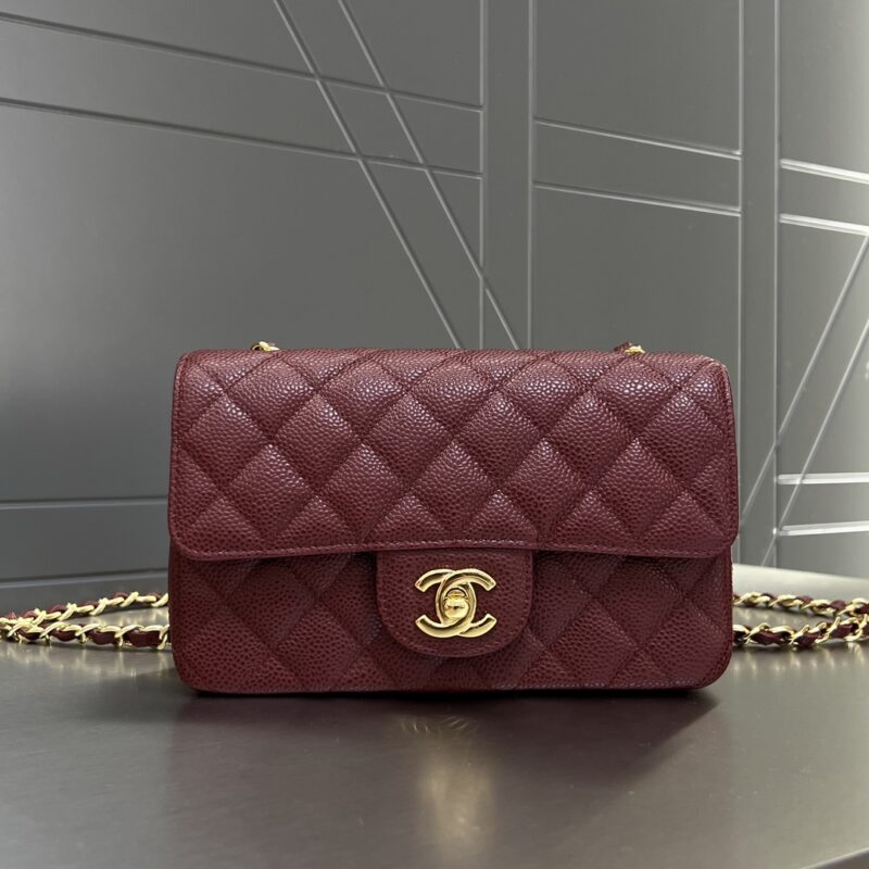 Replica CHANEL Classic Flap 20cm Burgundy - Best Fake Designer Bags