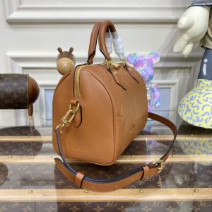 Replica Louis Vuitton Speedy Bandouliere 25 Brown - top-rated replica designer bag