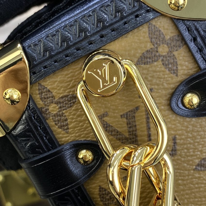 Replica Louis Vuitton Side Trunk Brown Canvas - high-accuracy replica luxury purse