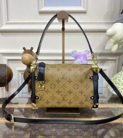 Replica Louis Vuitton Side Trunk Brown Canvas - Best Fake Designer Bags