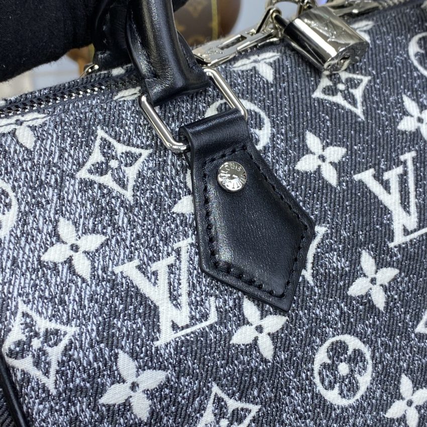 Replica Louis Vuitton Speedy Bandouliere 25 Denim Canvas - premium-grade designer purse dupe