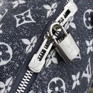 Replica Louis Vuitton Speedy Bandouliere 25 Denim Canvas - best quality luxury bag dupe