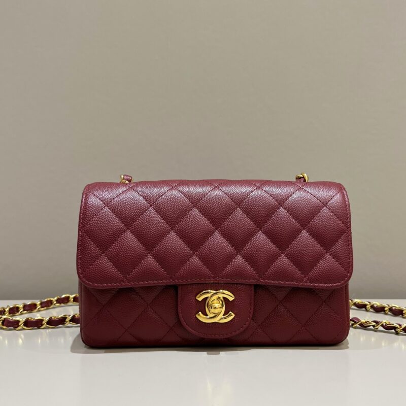 Replica CHANEL Classic Flap 25cm Burgundy - Best Fake Designer Bags