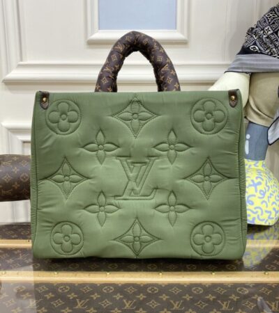 Replica LV OnTheGo Green Soft - Best Fake Designer Bags