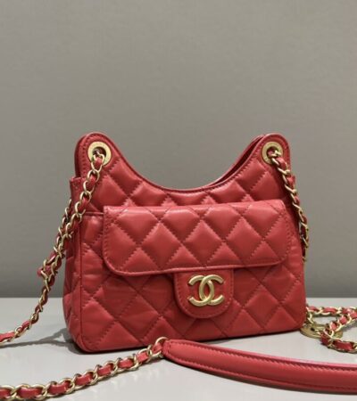 Replica CHANEL Hobo Small Red - Best Fake Designer Bags