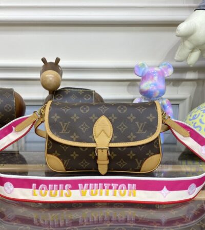 Replica Louis Vuitton Nano Diane Satchel Pink Strap - Best Fake Designer Bags