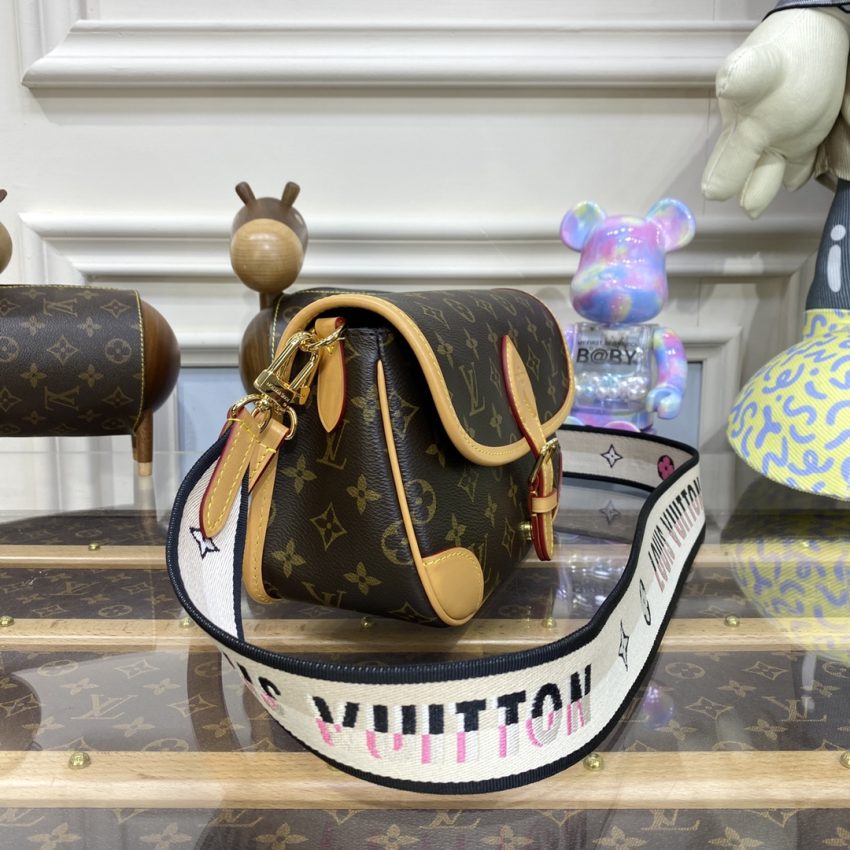 Replica Louis Vuitton Nano Diane Satchel Brown - near-authentic luxury replica handbag
