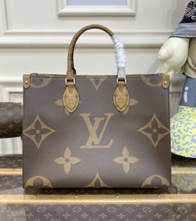 Replica Louis Vuitton OnTheGo Brown Canvas - Best Fake Designer Bags