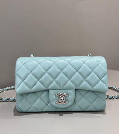 Replica CHANEL Classic Flap 20cm Tiffany - Best Fake Designer Bags