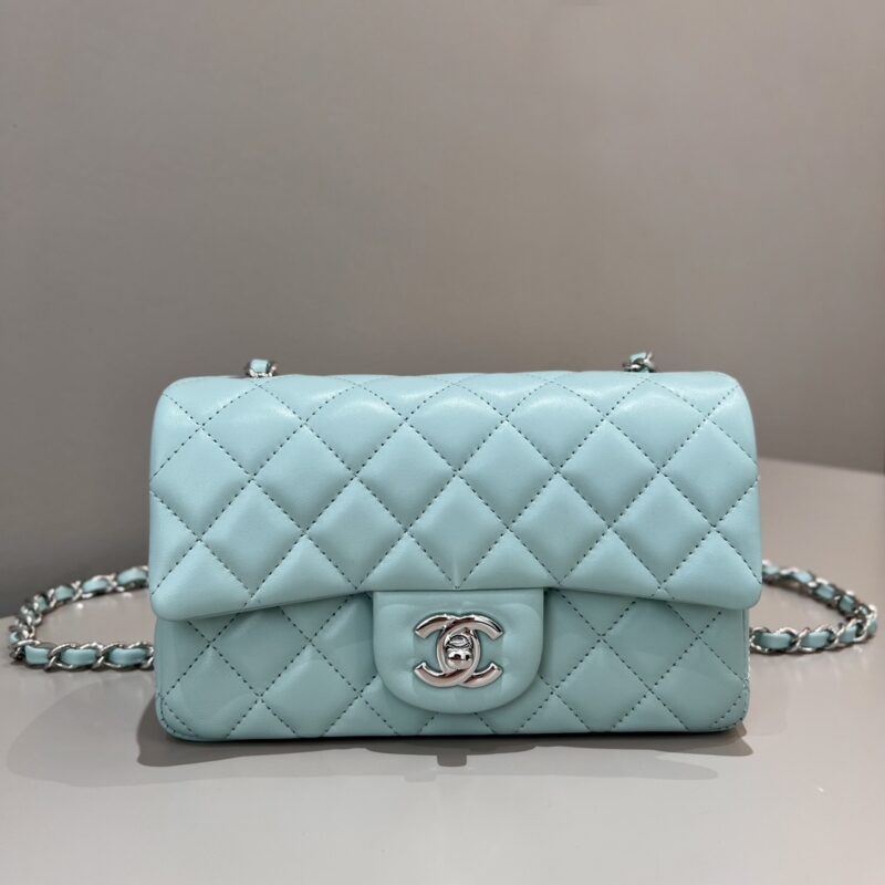 Replica CHANEL Classic Flap 20cm Tiffany - Best Fake Designer Bags
