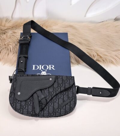 Replica Dior  Messenger Black Oblique - Best Fake Designer Bags