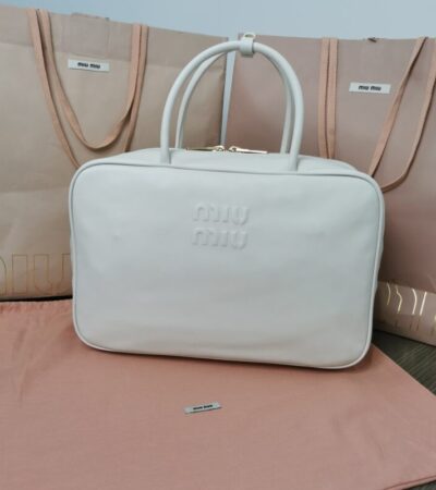 Replica Miu Miu Arcadie White - Best Fake Designer Bags