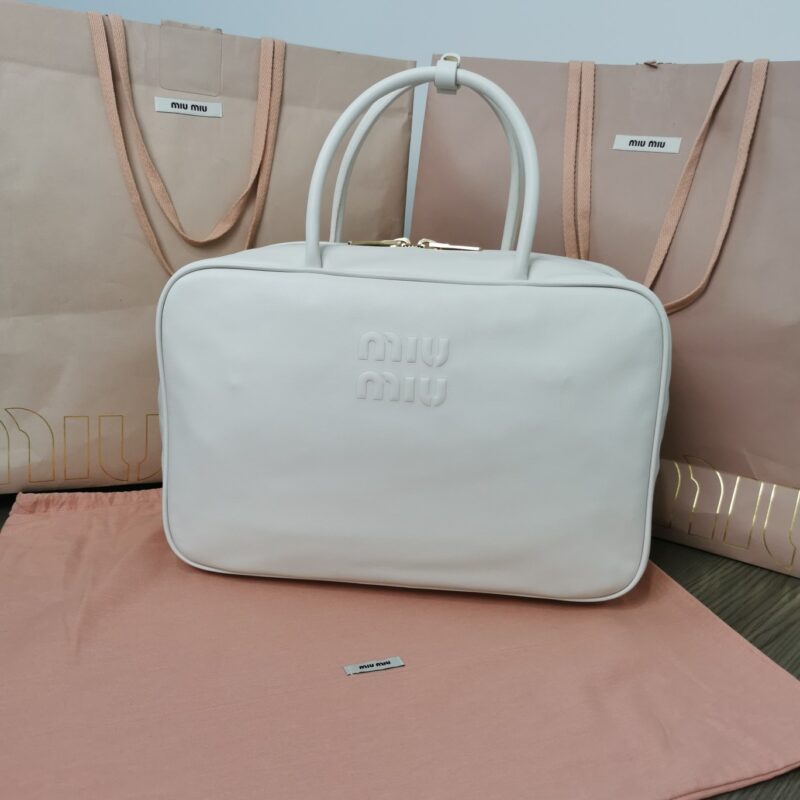 Replica Miu Miu Arcadie White - Best Fake Designer Bags