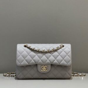 Replica CHANEL Classic Flap 23cm Gray - Best Fake Designer Bags