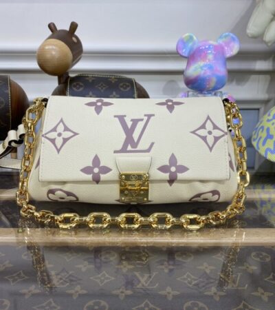 Replica Louis Vuitton Favorite Purple White - Best Fake Designer Bags