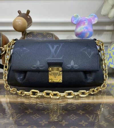 Replica Louis Vuitton Favorite Black - Best Fake Designer Bags