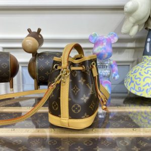 Replica Louis Vuitton Nano Noe Brown 4 Replica Louis Vuitton Nano Noe Brown - ultra-realistic fake designer tote