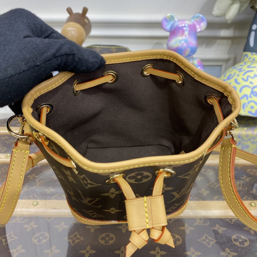 Replica Louis Vuitton Nano Noe Brown 6 Replica Louis Vuitton Nano Noe Brown - top-rated replica designer bag
