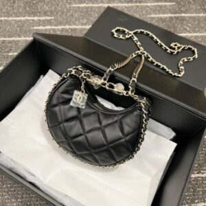 Replica CHANEL 23P Crescent Bag - Best Fake Designer Bags