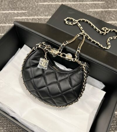 Replica CHANEL  23P Crescent Bag - Best Fake Designer Bags