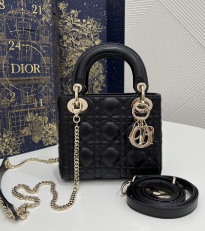 Replica Lady Dior Mini Black - Best Fake Designer Bags