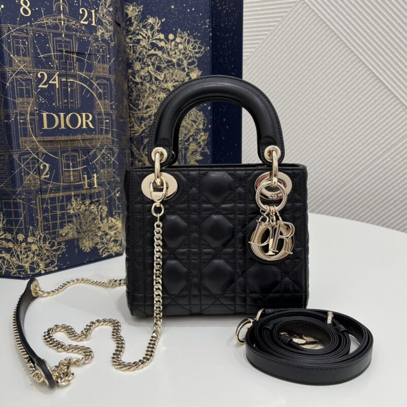 Replica Lady Dior Mini Black - Best Fake Designer Bags