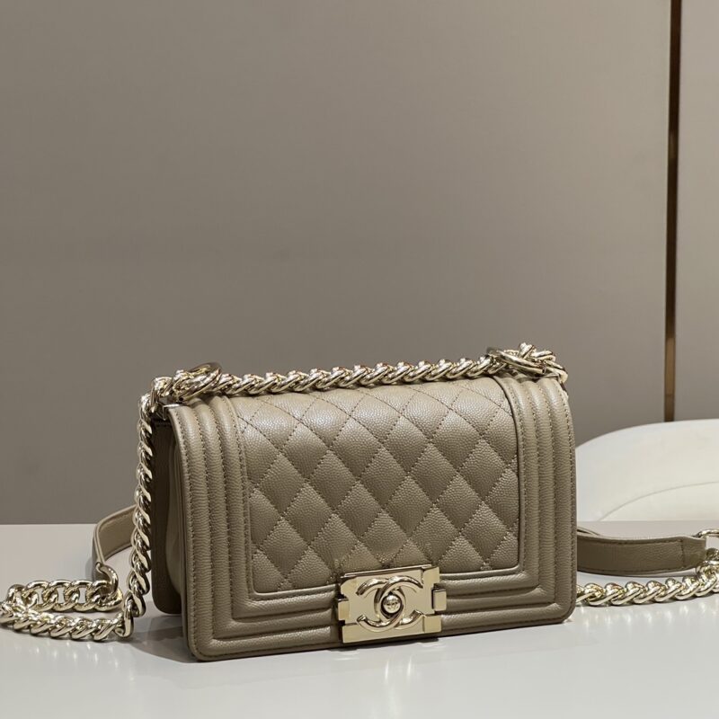 Replica CHANEL Le Boy Milk Tea - Best Fake Designer Bags