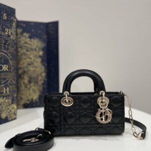 Replica Dior Lady D-Joy Bag Black - Best Fake Designer Bags